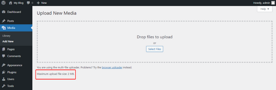 How to Check Your Maximum File Upload Size Limit in Your WordPress Site?